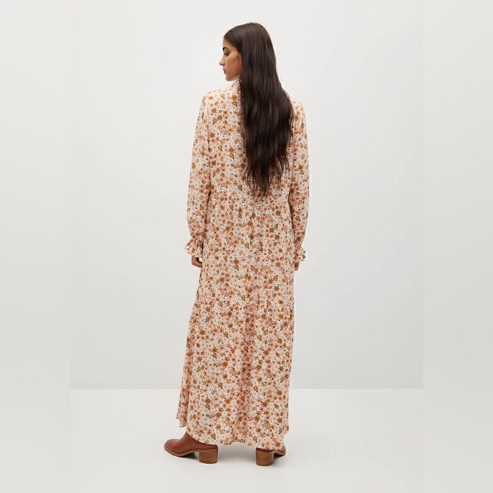 Mango Floral Dress Viscose New - Picture 6 of 7